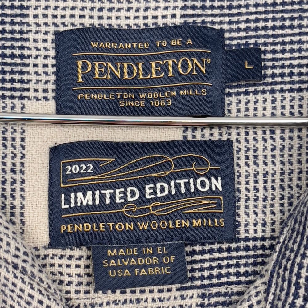 Pendleton Limited Edition Shadow Plaid Long Sleev… - image 3